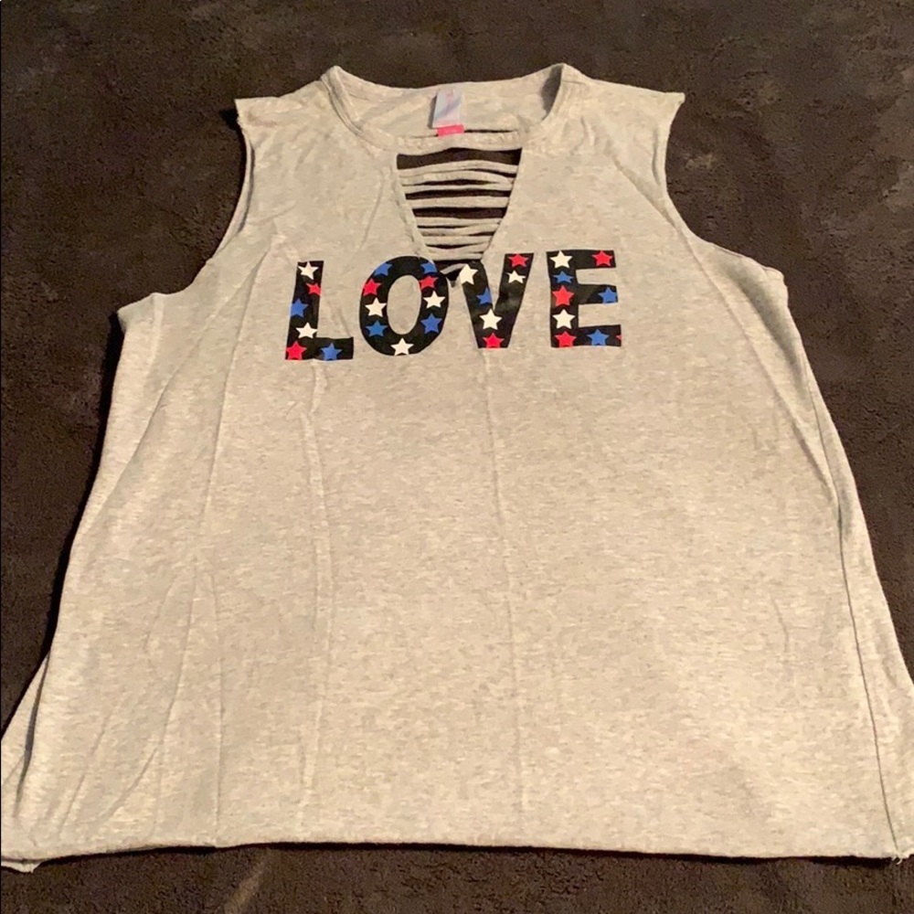 NOBO Cut Neck Sleeveless Tee